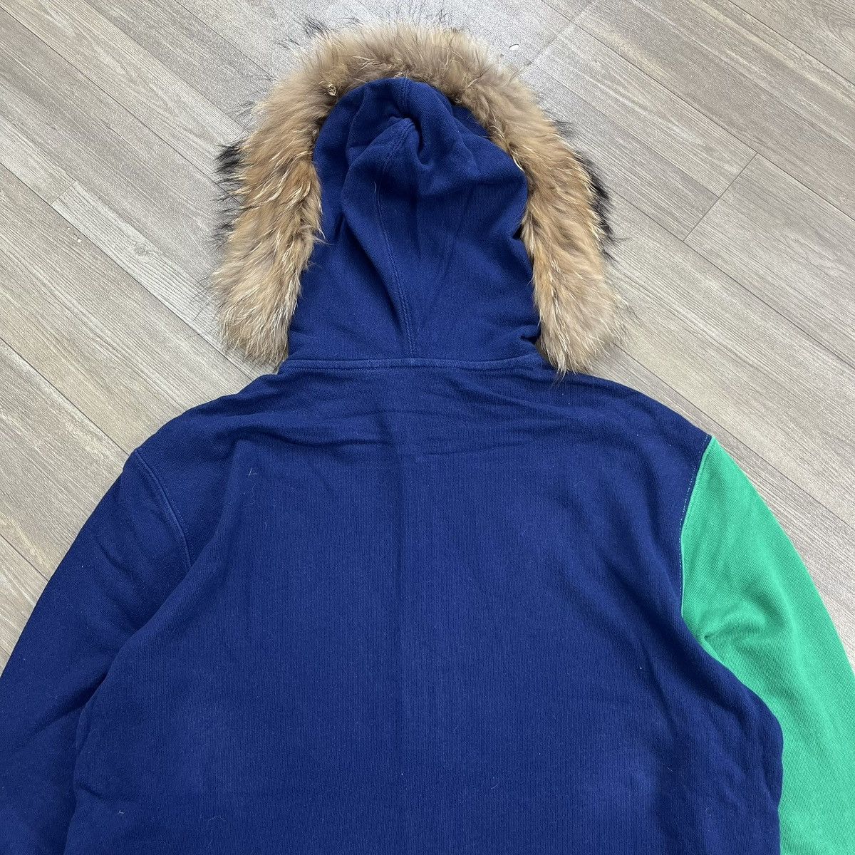 Polo Ralph Lauren 2000s Polo Ralph Lauren Fur ZipHoodie IfSixWasNine LGB Style Size US XL / EU 56 / 4 - 12 Thumbnail