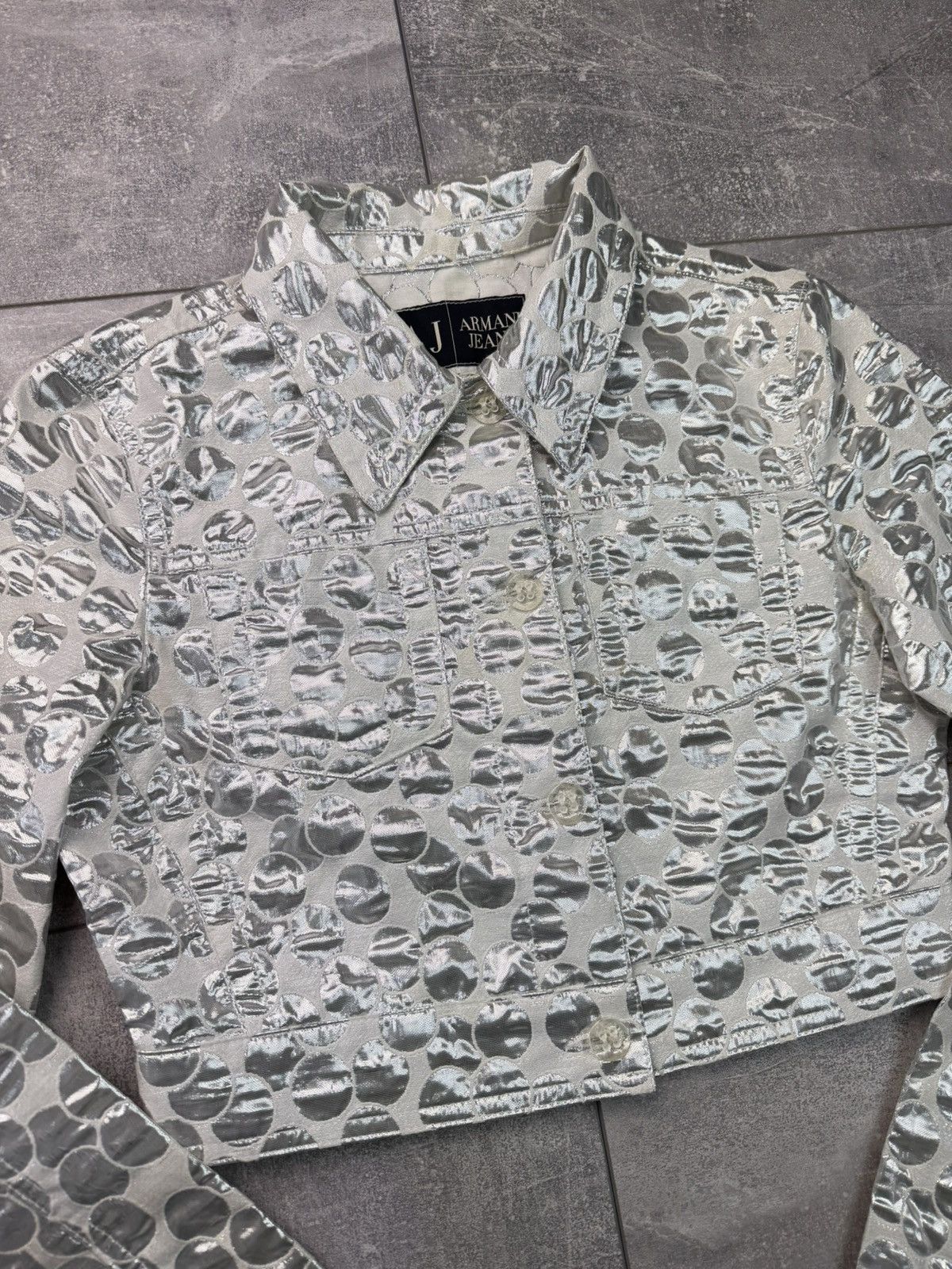 Armani Armani Jeans Vintage Cotton Jacket Size S / US 4 / IT 40 - 4 Thumbnail