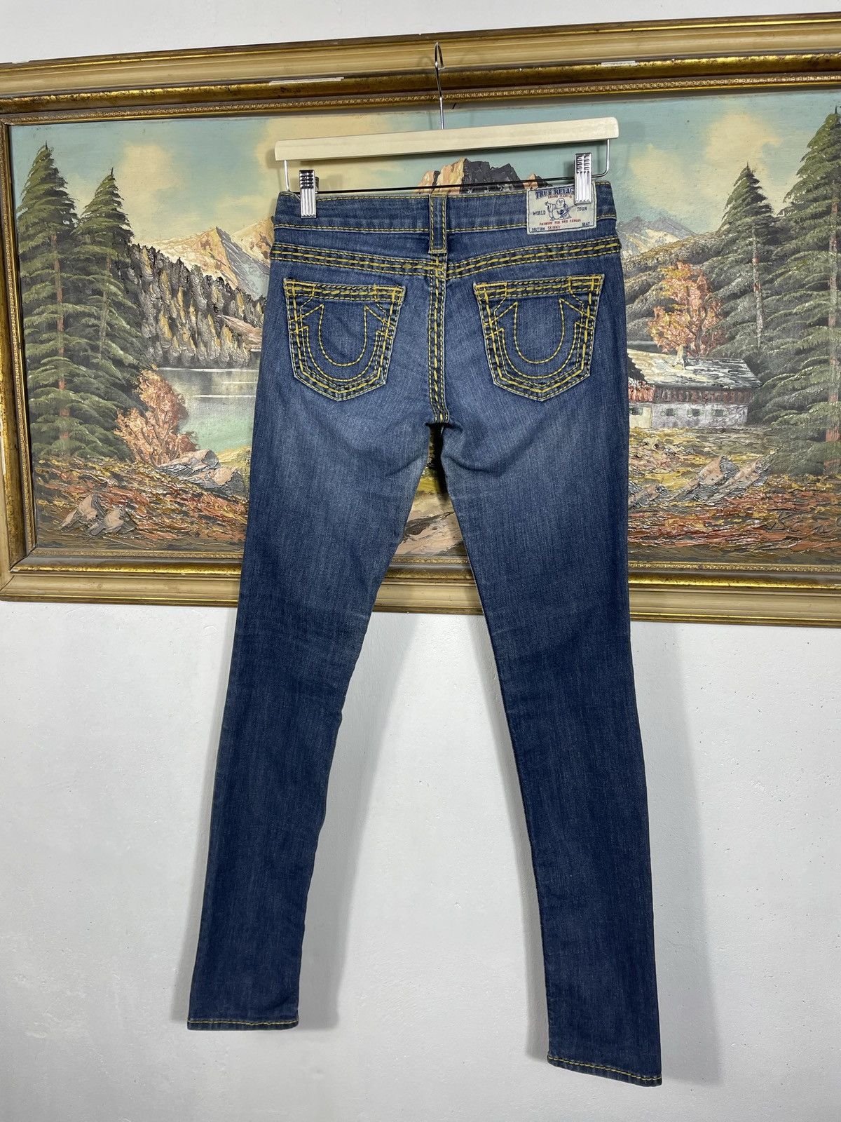 True Religion × Vintage True Religion Vintage Y2k Denim Jeans Trousers Pants Swag Size 25" / US 0 / IT 36 - 8 Thumbnail