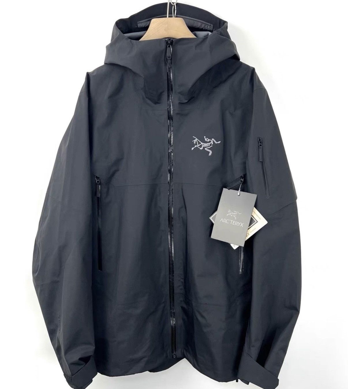 Arc'teryx Arcteryx Sabre Jacket Black Hard Shell K12 Size US L / EU 52-54 / 3 - 1 Thumbnail
