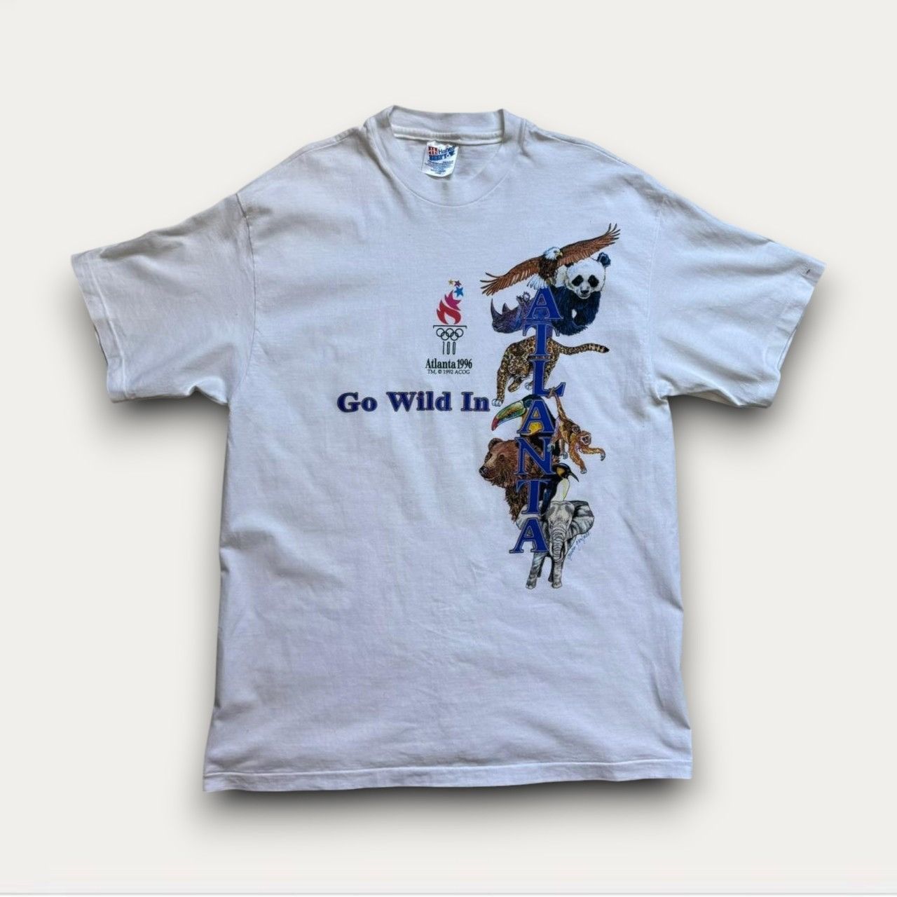 Vintage Vintage Go Wild In Atlanta ACOG T-Shirt Size US L / EU 52-54 / 3 - 1 Thumbnail