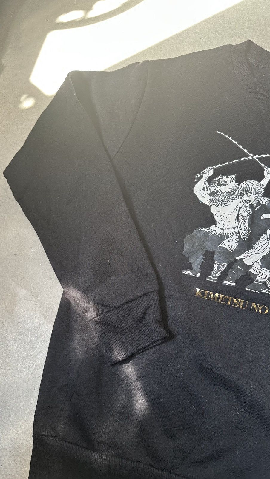 Japanese Brand DIATRESSED DEMON SLAYER ANIME SWEATSHIRT Size US M / EU 48-50 / 2 - 4 Thumbnail