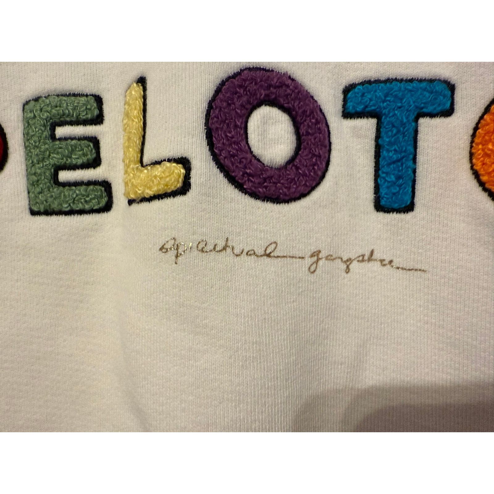 Peloton Spiritual Gangster x Peloton Classic Crewneck White Size M Size M / US 6-8 / IT 42-44 - 2 Thumbnail