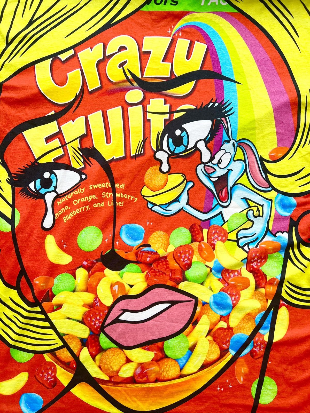 Moschino MOSCHINO CRAZY FRUITS T-SHIRT PRINT jeremy scott tshirt Size US XL / EU 56 / 4 - 3 Thumbnail