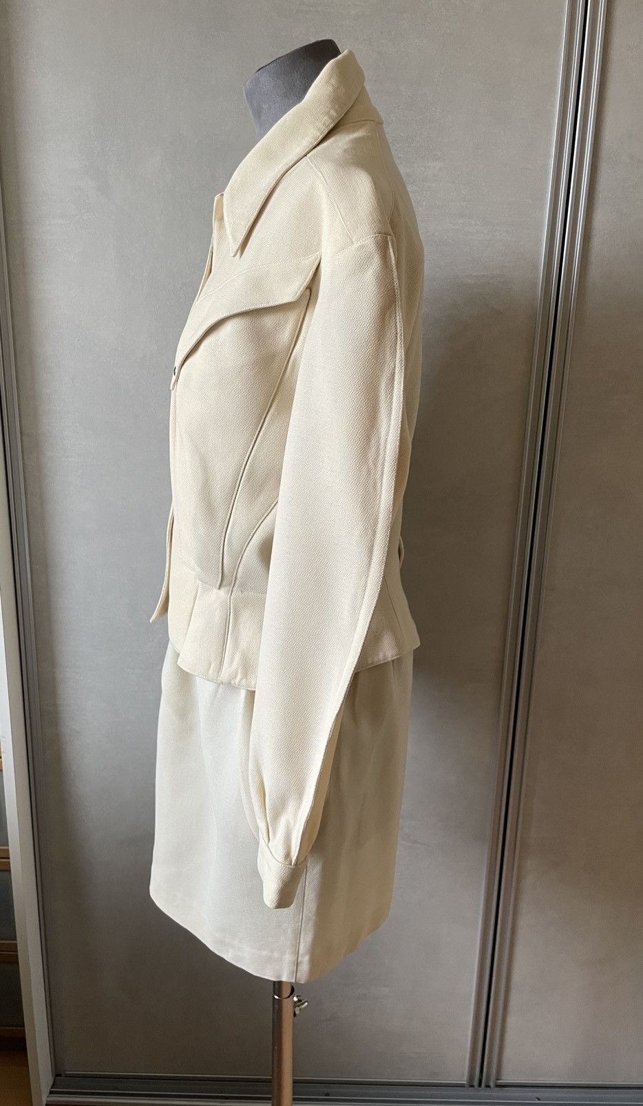 Thierry Mugler THIERRY MUGLER SET JACKET AND SKIRT Size M / US 6-8 / IT 42-44 - 3 Thumbnail
