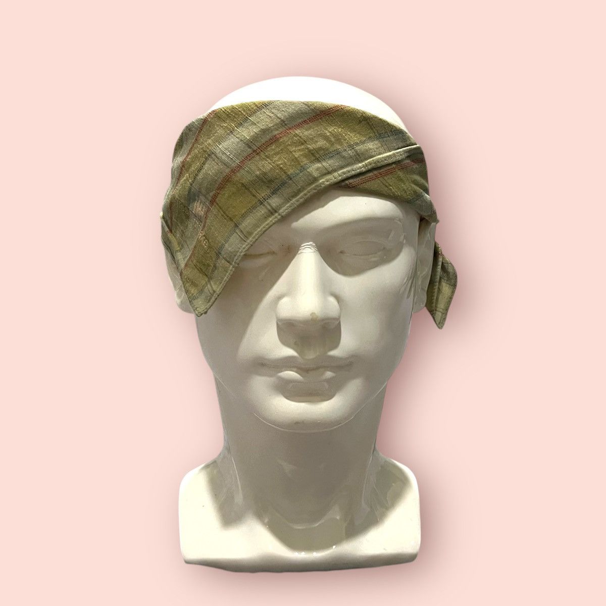 Designer × Issey Miyake × Japanese Brand VINTAGE ISSEY MIYAKE PLAID HANDKERCHIEF JAPAN Size ONE SIZE - 16 Thumbnail