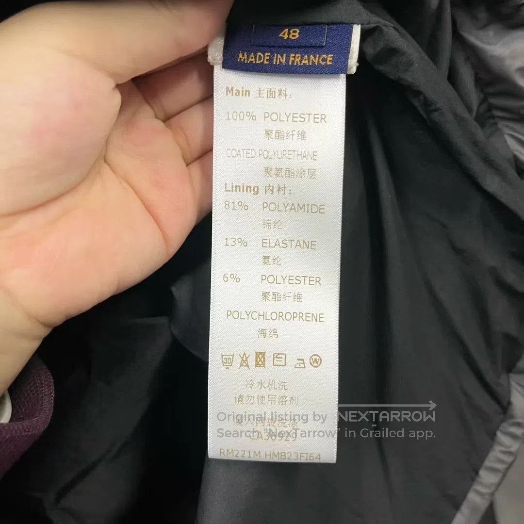 Louis Vuitton Louis Vuitton Gray Puffy Hooded Down Jacket. Size US M / EU 48-50 / 2 - 5 Thumbnail