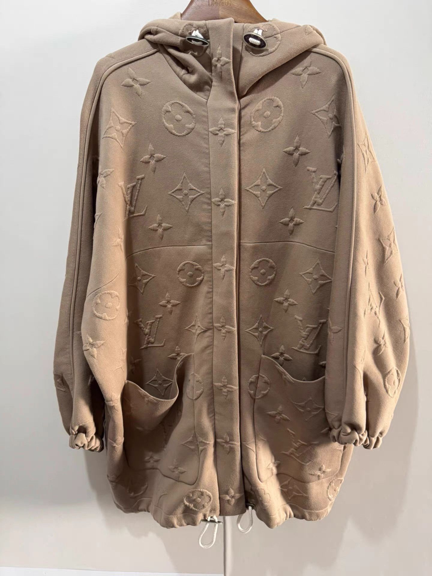 Louis Vuitton LV Flight Mode 3D Monogram Hooded Short Coat K13 Size XS / US 0-2 / IT 36-38 - 1 Thumbnail