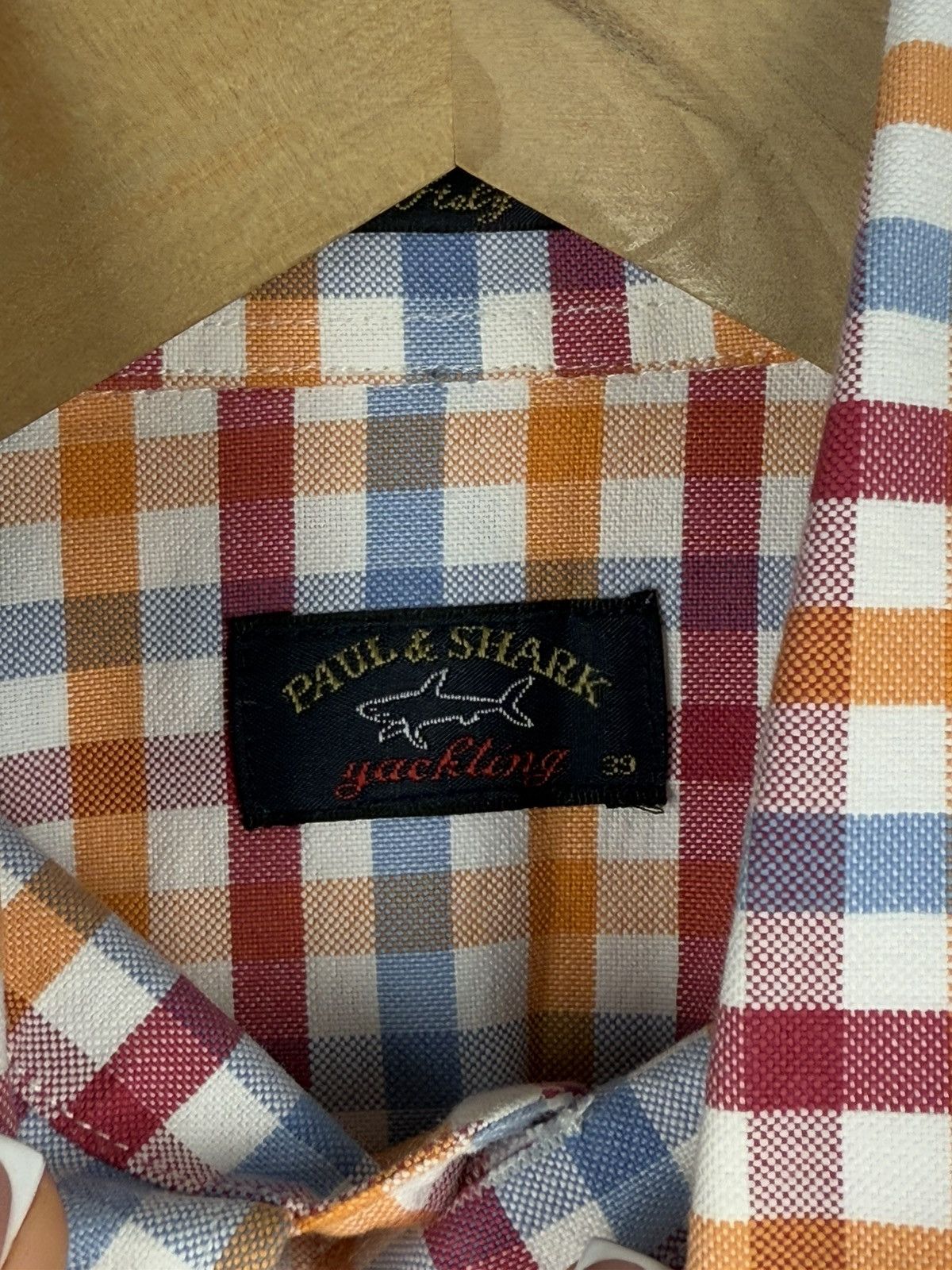 Paul & Shark Paul & Shark Men’s Long Sleeve Checked Plaid Button Up Shirt Size US L / EU 52-54 / 3 - 11 Thumbnail