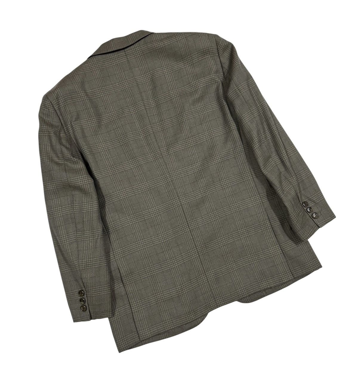 Pierre Balmain Pirre Balmain Lessona Casheme Special Custom Tartan Blazer Size 38R - 14 Thumbnail