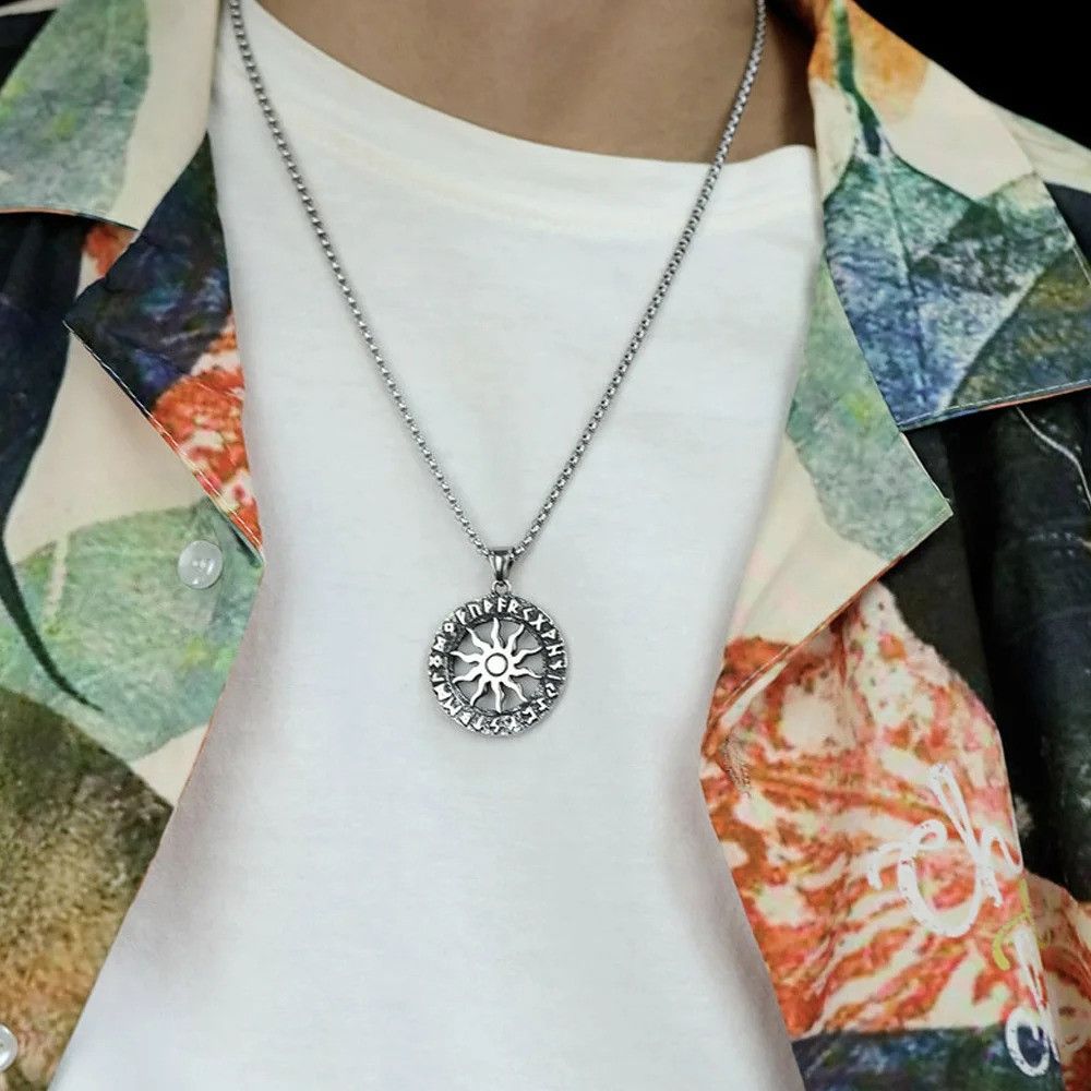 Other Vintage Sun Pendant Necklace Size ONE SIZE - 5 Thumbnail