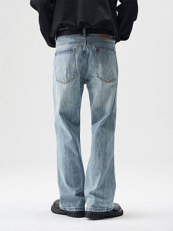 Japanese Brand Men's American Retro High Street Flare Y2K Jeans Size US 32 / EU 48 - 4 Thumbnail