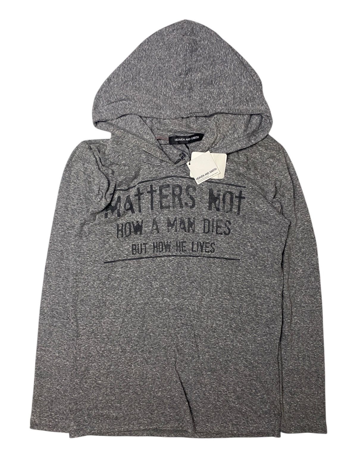 Hysteric Glamour 2000's Heaven and Earth Maruoka Shoji Cross Hoodie Size US S / EU 44-46 / 1 - 2 Thumbnail