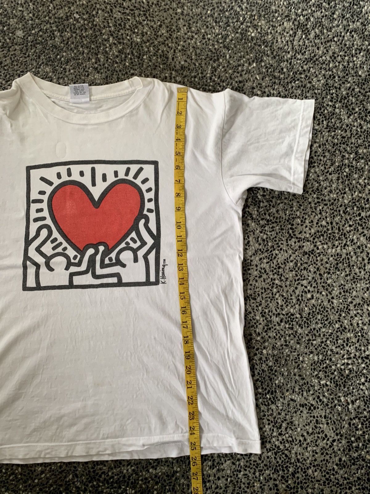 Keith Haring Vintage 90s Keith Haring Pop Shop Artwork T shirt Size US M / EU 48-50 / 2 - 10 Thumbnail