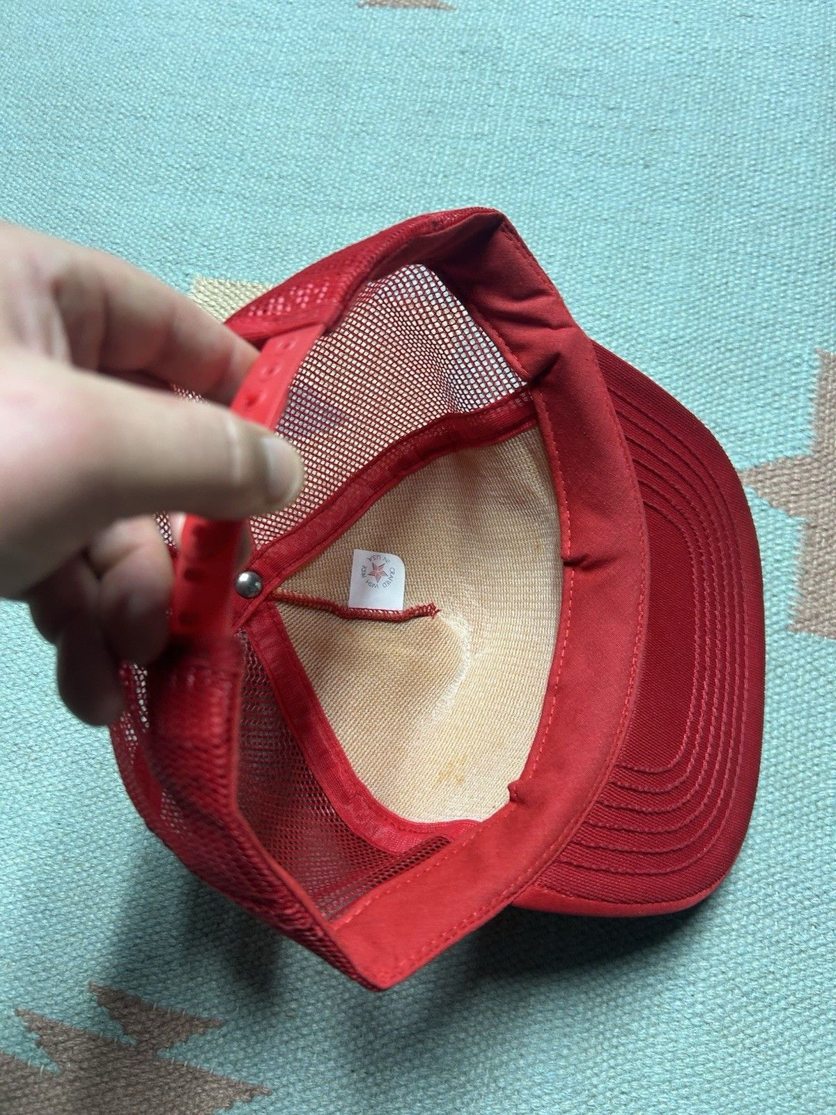 Vintage Vtg 80s trucker hat Hi Y’all from Atlanta Georgia USA made Size ONE SIZE - 6 Thumbnail