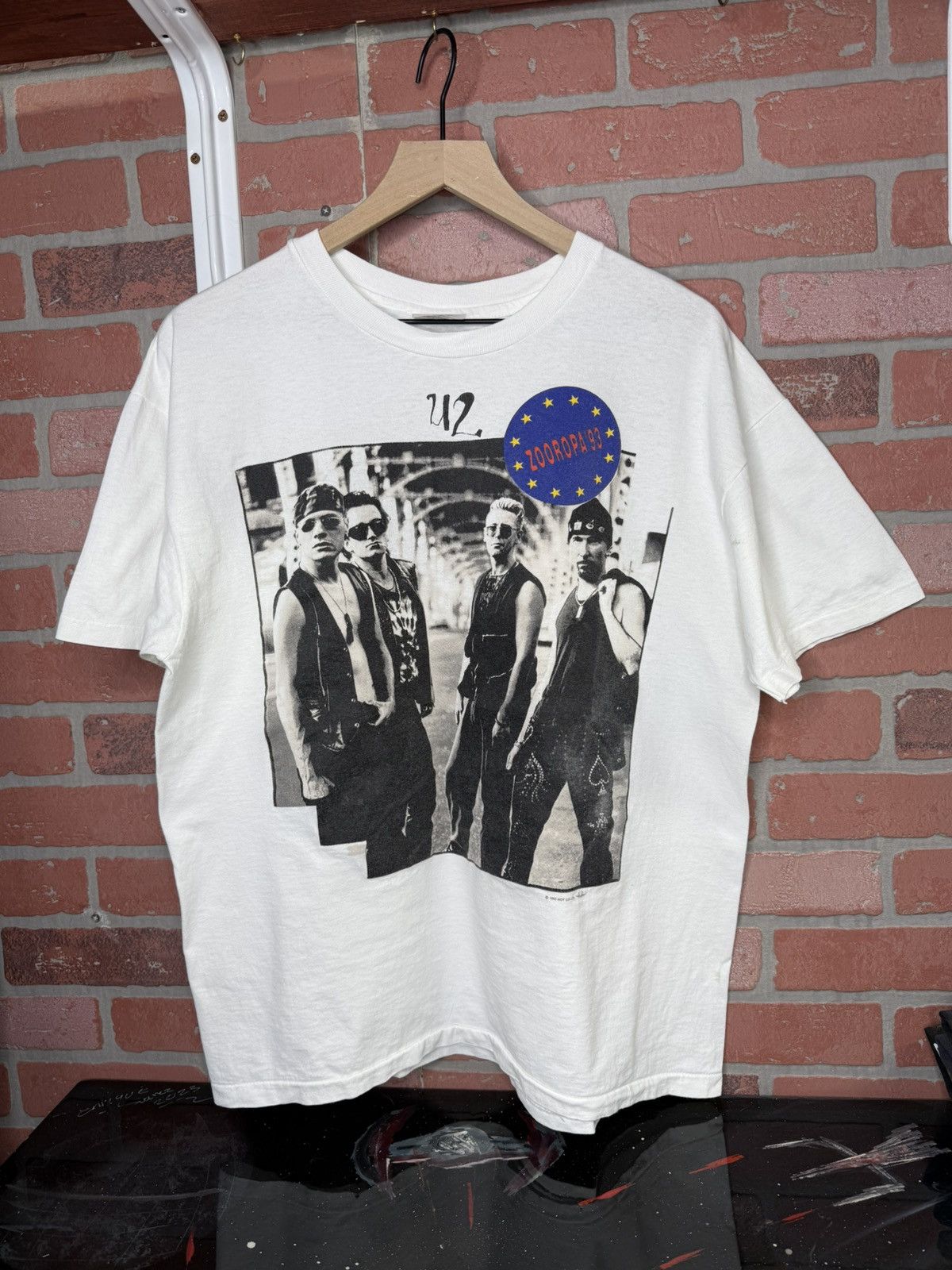Vintage Vintage 90’s U2 Band T-Shirt Vtg Tour Tee Size Medium Size US M / EU 48-50 / 2 - 1 Thumbnail