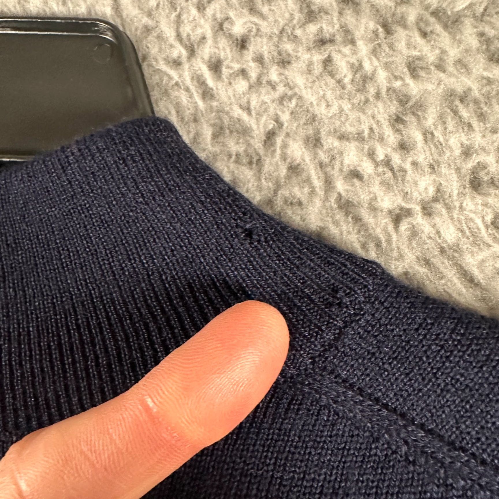 Peter Millar VINTAGE Peter Millar 1/4 Zip Sweater Men's Medium Solid Blue Merino Wool Blend Flaw Pullover Zip Mock Neck"} Size US M / EU 48-50 / 2 - 7 Thumbnail