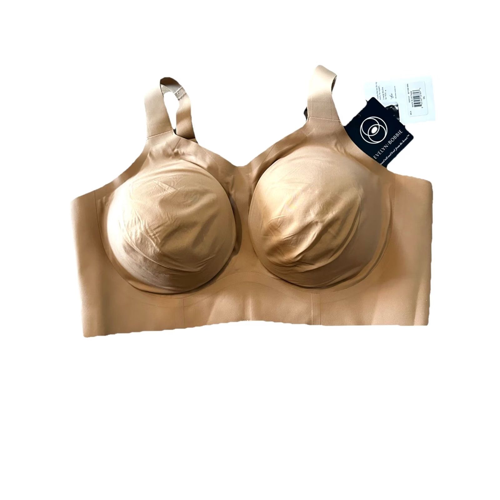 Bobbies Evelyn Bobbie The Beyond Bra Comfort Wireless Bra 3XL TAN Size ONE SIZE - 2 Thumbnail
