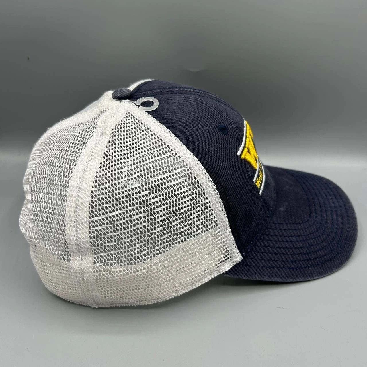 The Game Vintage West Virginia Mountaineers Trucker Hat Men Snap Back Size ONE SIZE - 5 Thumbnail