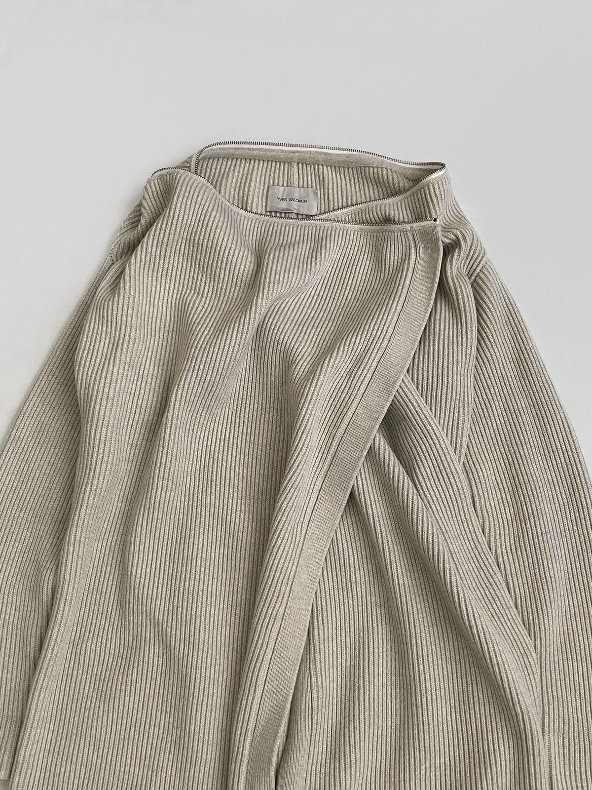 Yves Salomon Yves Salomon wool/cashmere zip sweater/dress Size S / US 4 / IT 40 - 4 Thumbnail