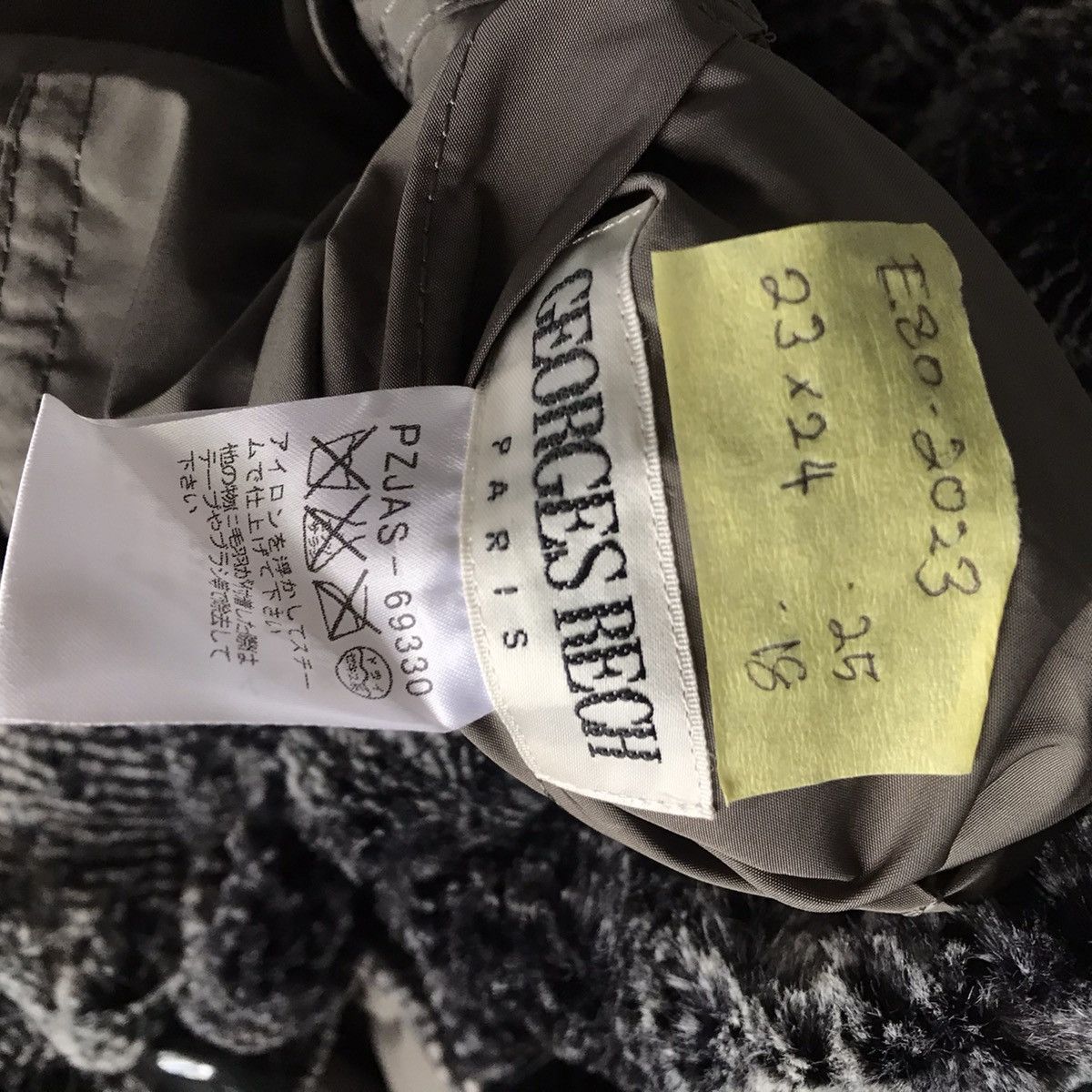 George V Paris Georges Rech Paris wool peacoat reversible jacket cape Size M / US 6-8 / IT 42-44 - 9 Thumbnail