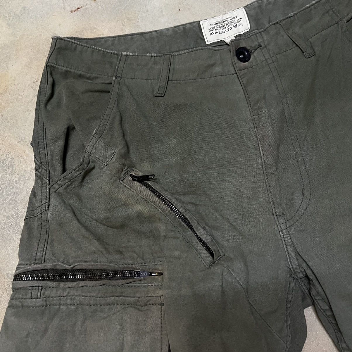 Avirex Avirex Multipockets Cargo Pants Size US 35 - 7 Thumbnail