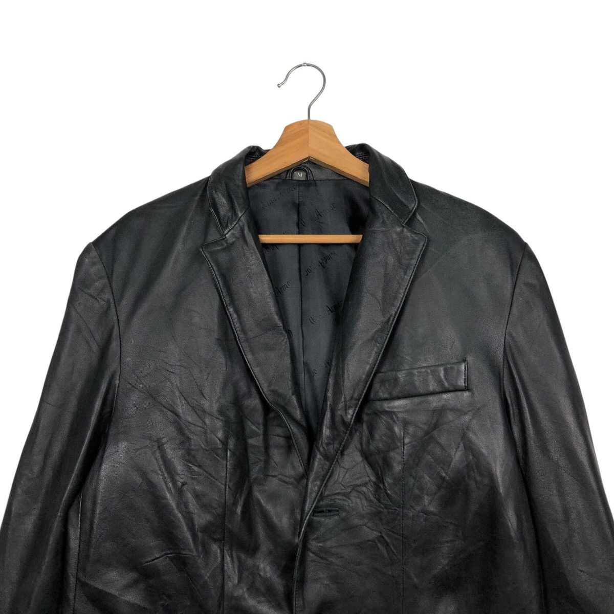 Japanese Brand 📌Vintage Chore Leather Jacket Biker Nichiwa Issey Miyake Size US M / EU 48-50 / 2 - 4 Thumbnail