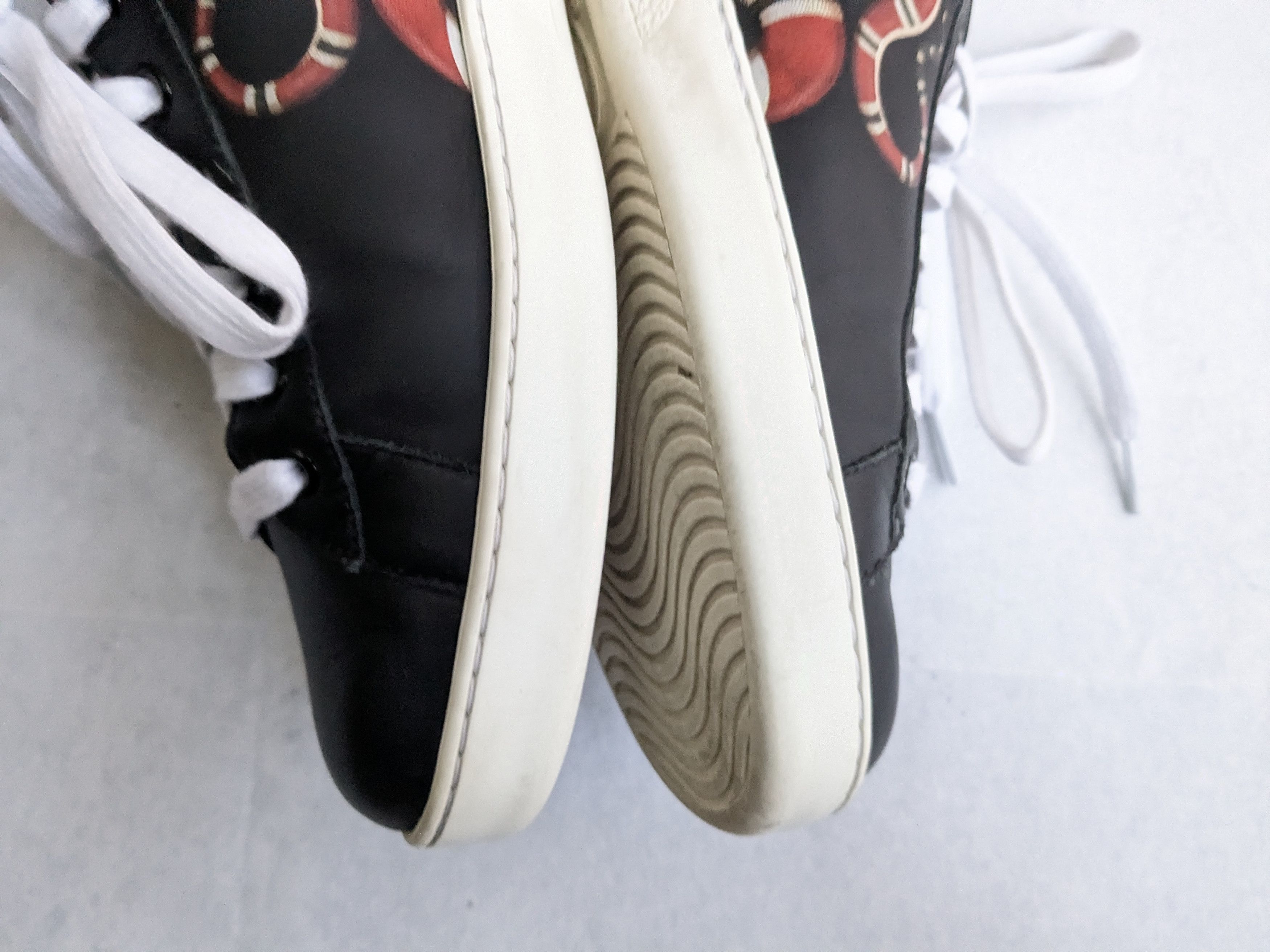Gucci Gucci Ace Sneakers King Snake 10.5 Black Size US 10.5 / EU 43-44 - 7 Thumbnail