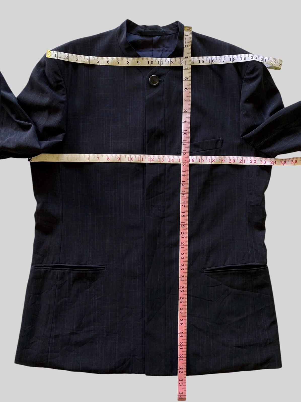 Issey Miyake Archives❗️AW1983 ISSEY MIYAKE MEN Mandarin Collar Wool Coats Size US L / EU 52-54 / 3 - 11 Thumbnail