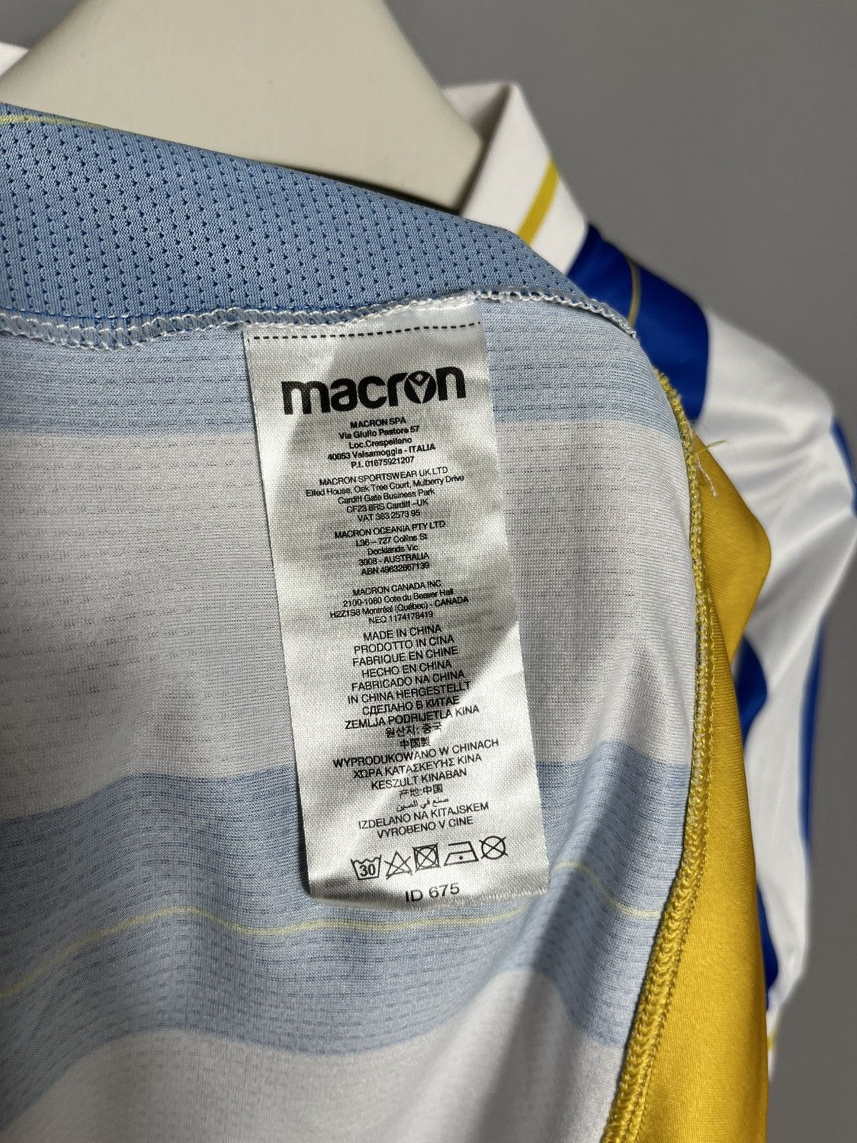 Macron Sheffield Wednesday Macron Home Shirt 2023 2024 Mens Jersey Size US M / EU 48-50 / 2 - 6 Thumbnail