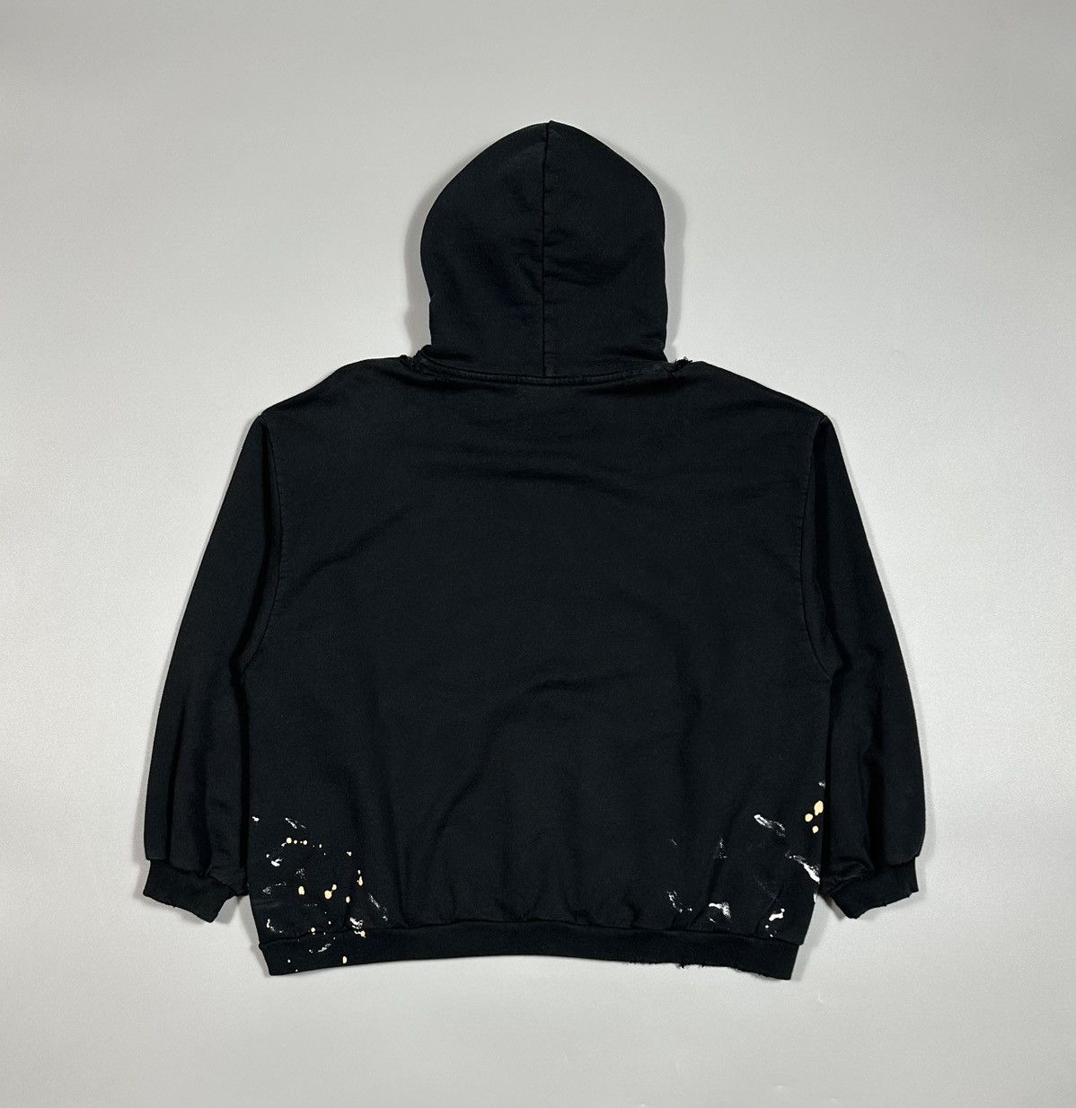 Balenciaga Balenciaga 90/10 Paint Splatter Distressed Hoodie Size US M / EU 48-50 / 2 - 2 Thumbnail