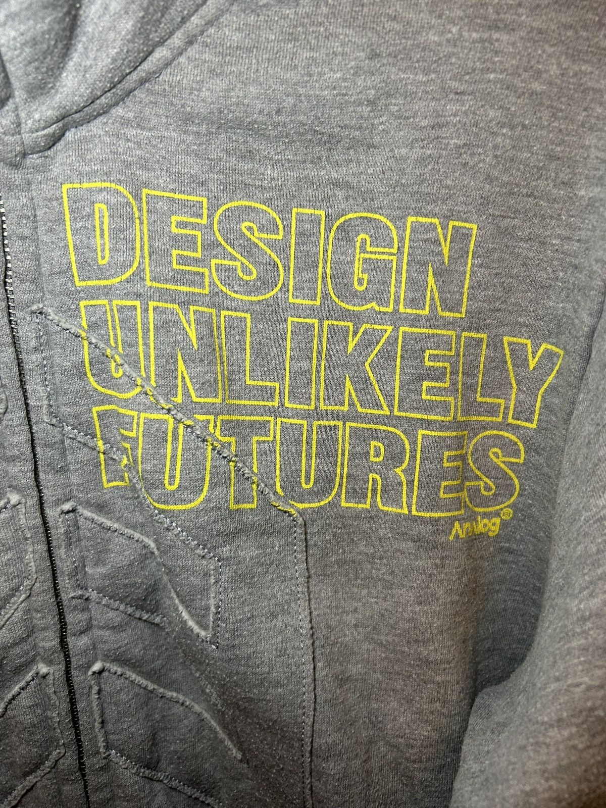 Analog Vintage Analog designunlikelyfutures patch zip-up sweatshirt Size US M / EU 48-50 / 2 - 5 Thumbnail