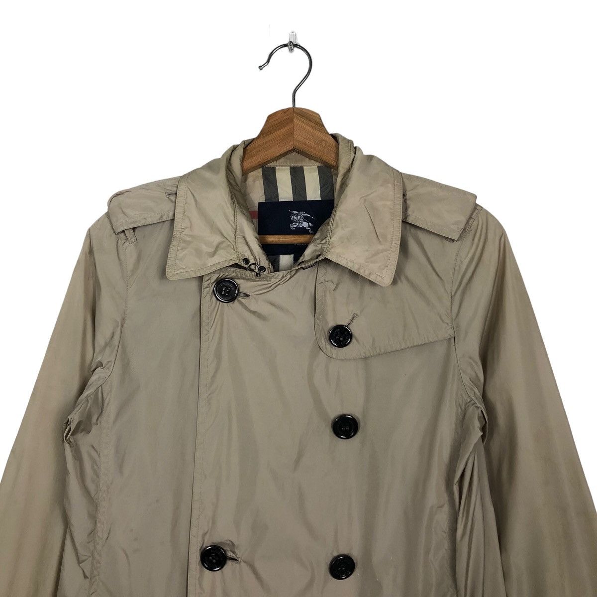 Burberry 🔥90’s VINTAGE BURBERRY LONDON TRENCH COAT NOVA CHECK Size US M / EU 48-50 / 2 - 3 Thumbnail