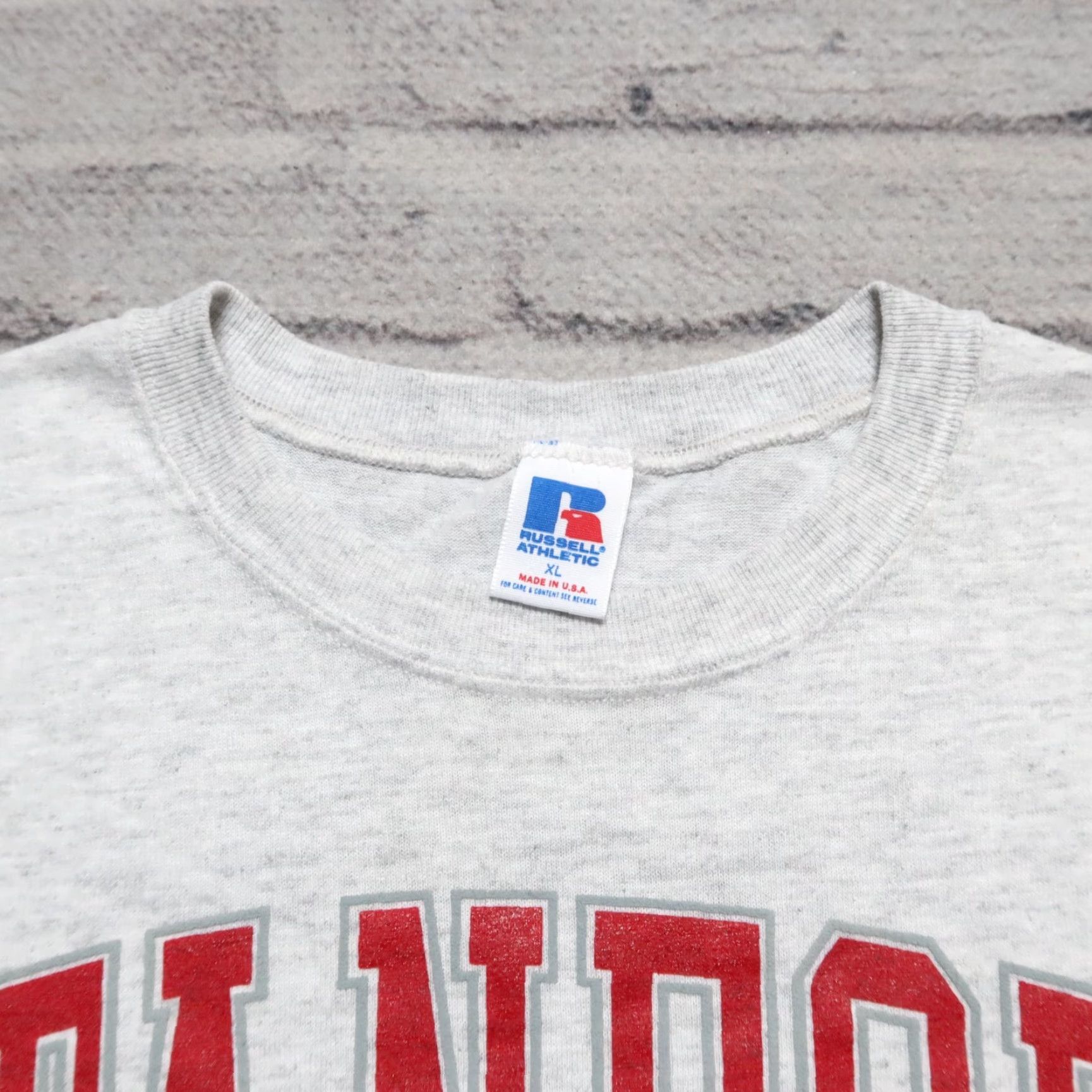 Russell Athletic VINTAGE Stanford Cardinal Logo Shirt XL Heather Mens Russell Athletic 80s Size US XL / EU 56 / 4 - 7 Thumbnail