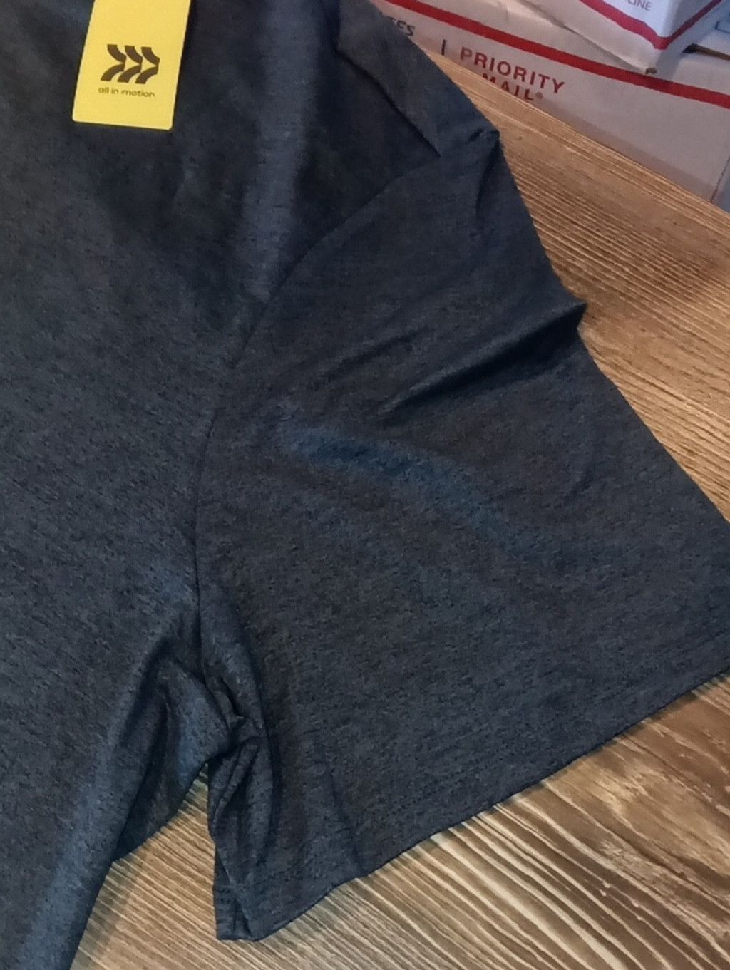 Target Basics Men's Relaxed T-Shirt - All in Motion Dark Blue XXL. F Size US XXL / EU 58 / 5 - 2 Thumbnail