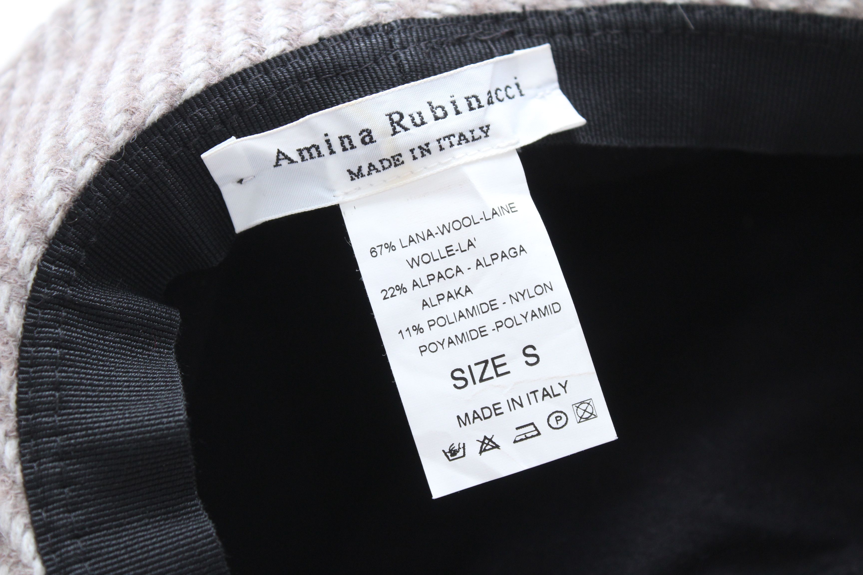 Amina Rubinacci Amina Rubinacci Bucket Hat Alpaca Wool Made In Italy Rare Size ONE SIZE - 13 Thumbnail