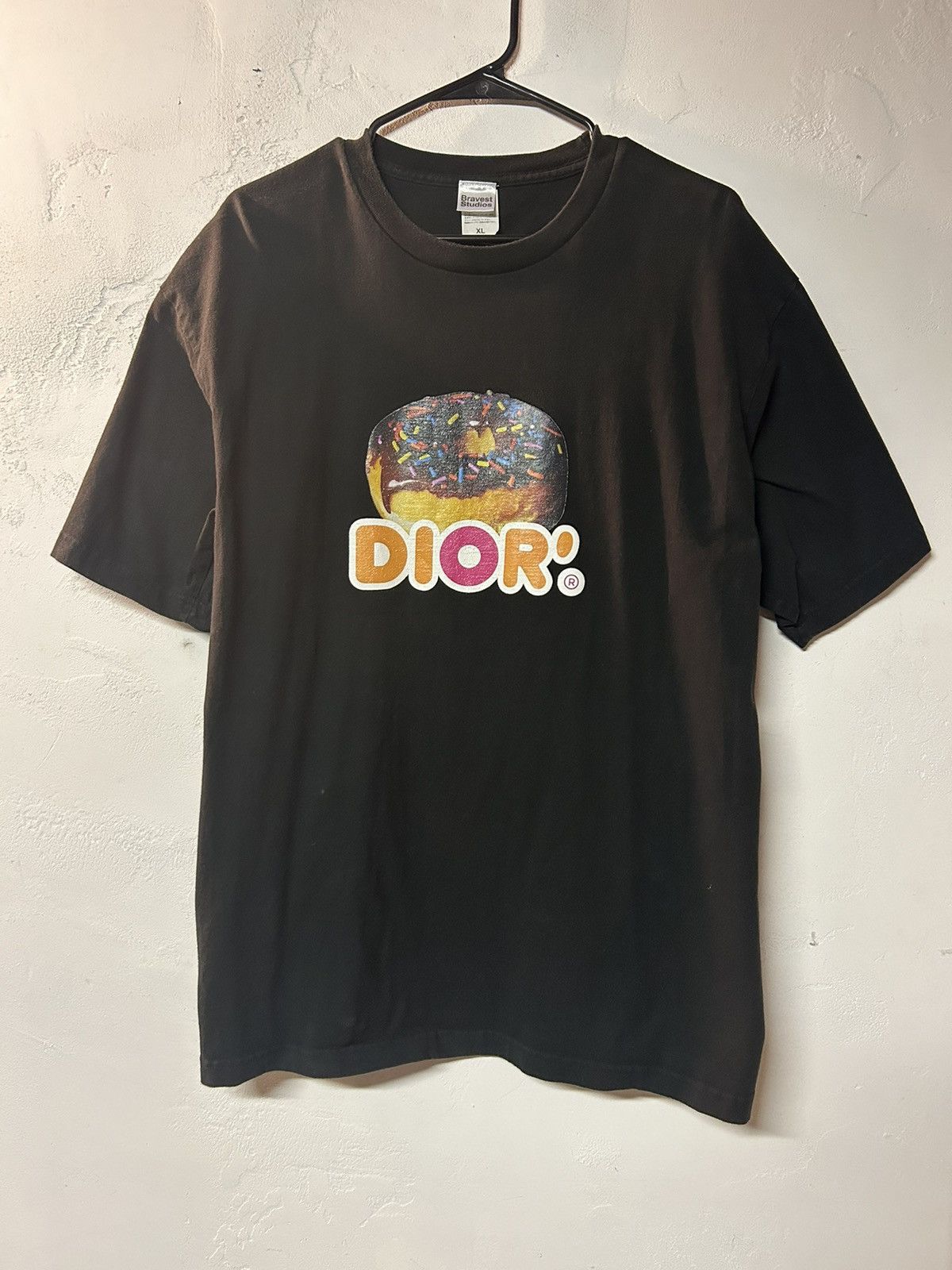 Bravest Studios Bravest Studios Dunkin Donut Sprinkles Logo Shirt Black Size US XL / EU 56 / 4 - 1 Thumbnail