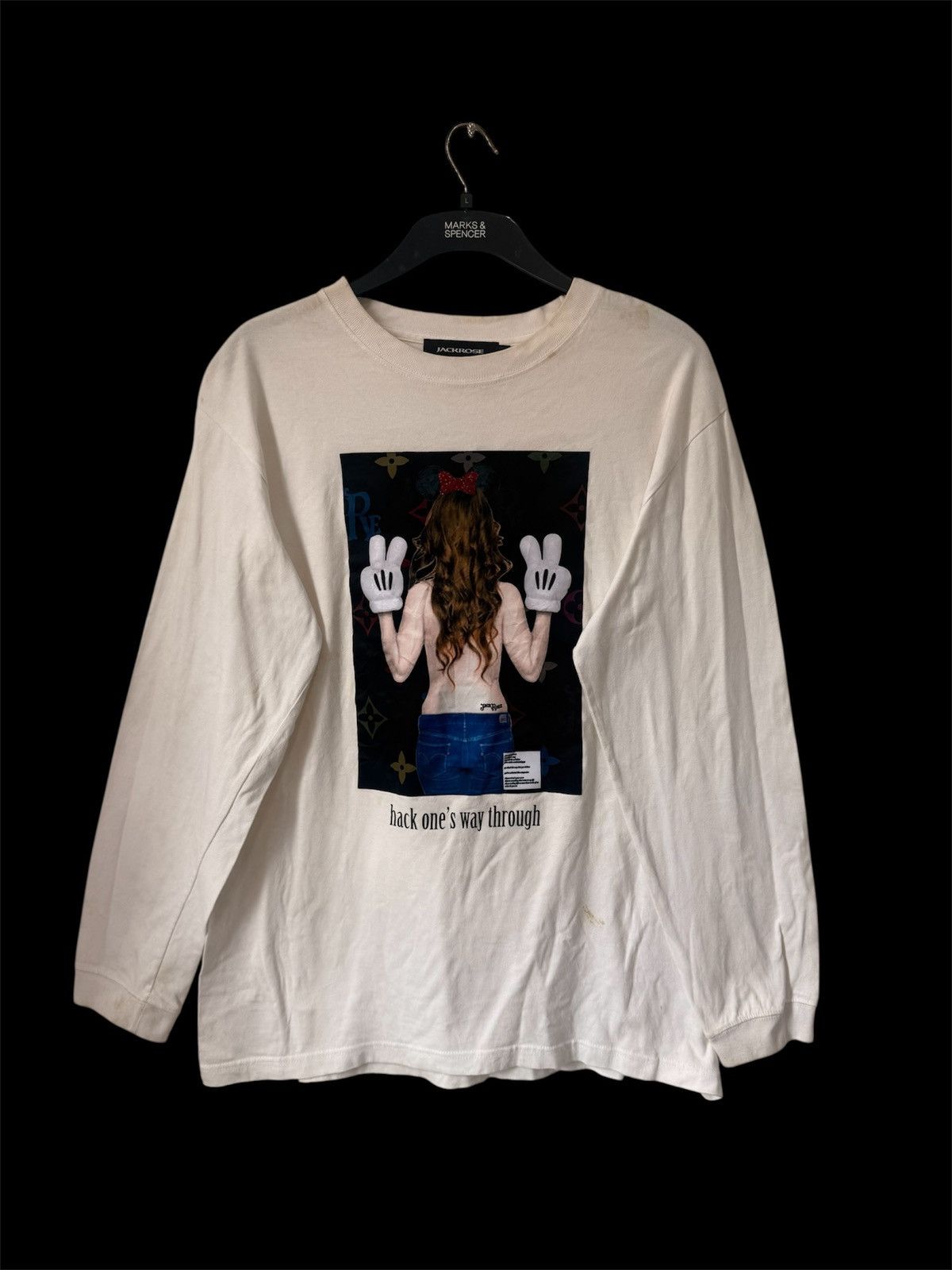 JACKROSE JAPAN BRAND JACKROSE BUNNY HAND LUXURY STYLE PARODY SHIRT Size US XL / EU 56 / 4 - 1 Thumbnail