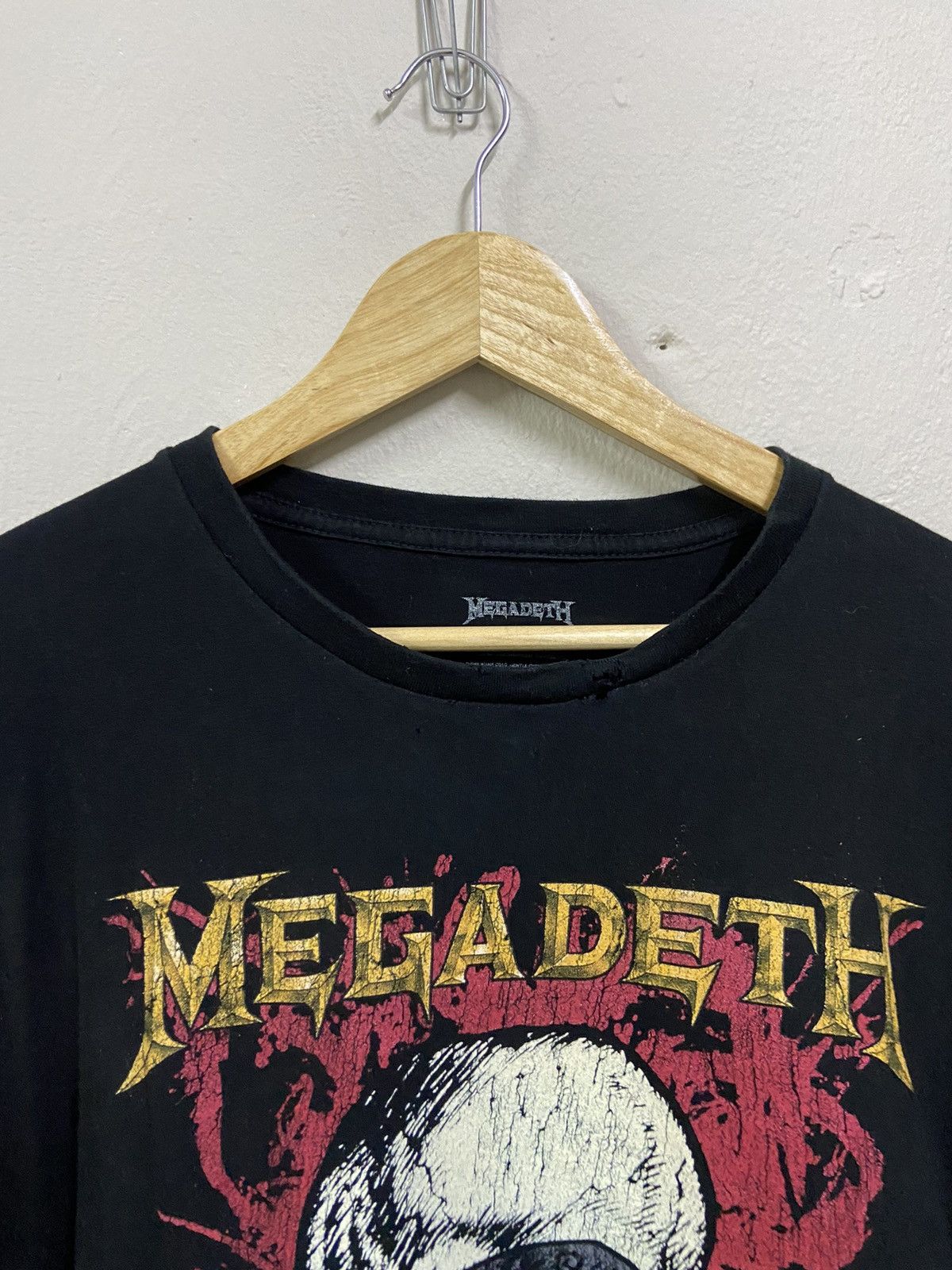 Band Tees × Megadeth × Vintage Vintage MEGADETH T-Shirt Size US XXL / EU 58 / 5 - 3 Thumbnail