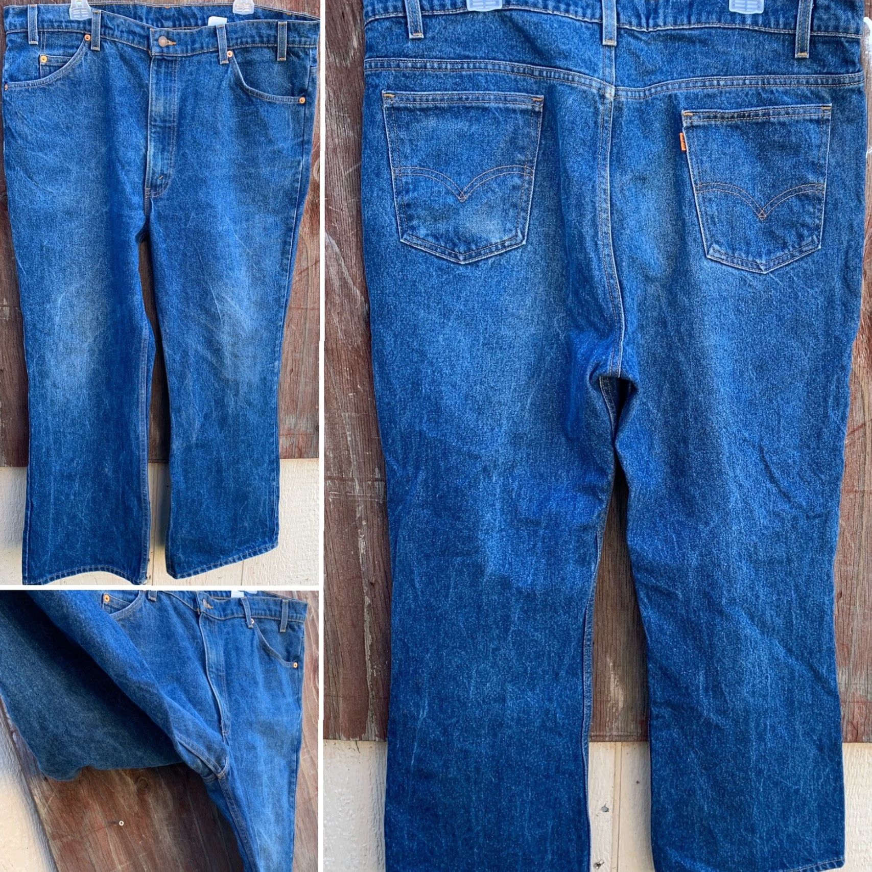 Vintage VINTAGE Levi’s 517 Jeans Main Selling Point Denim 42 W 30 L Zipper Fly Orange Tab Men’s Casual Jeans 90s Style USA Made Levi’s Size US 42 / EU 58 - 5 Thumbnail