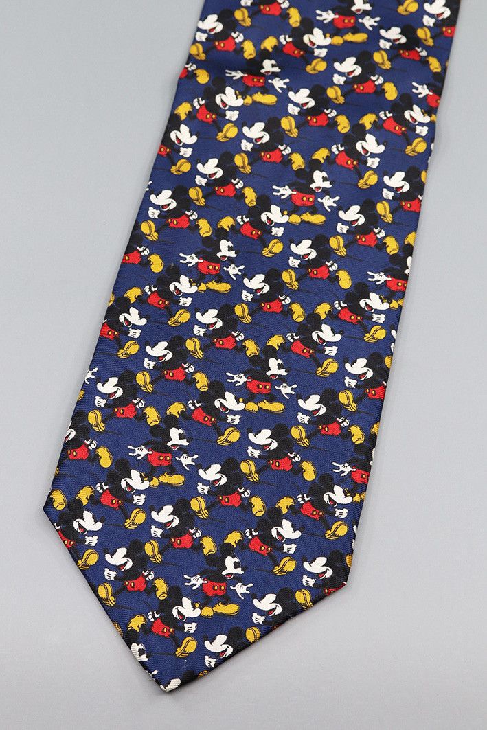 Disney Vintage Mickey Mouse Silk Tie – The Disney Store Size ONE SIZE - 1 Thumbnail