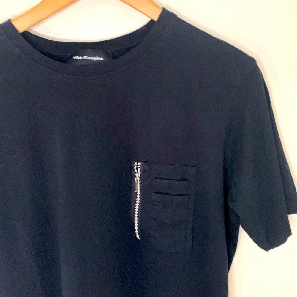 The Kooples Kooples - SS Crew T-Shirt Utility Zip - Medium - 100% Cotton Size US M / EU 48-50 / 2 - 1 Thumbnail
