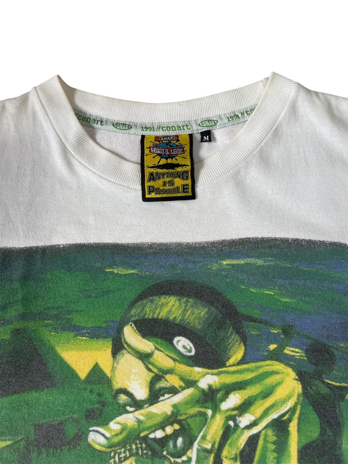 Rap Tees × Vintage Vintage 90’s Conart Graffiti Tee BIGGIE Size US L / EU 52-54 / 3 - 5 Thumbnail
