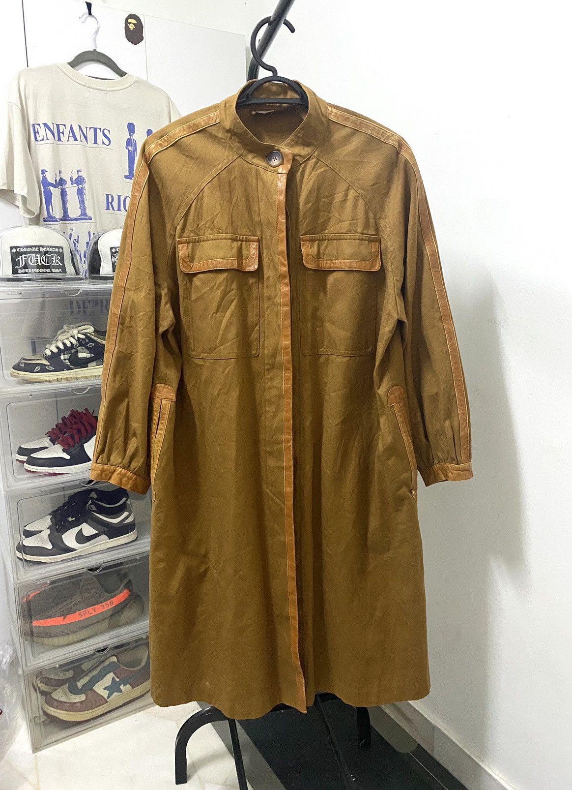 Thierry Mugler Vintage Thierry Mugler Jacket Button Coat Size US M / EU 48-50 / 2 - 1 Thumbnail