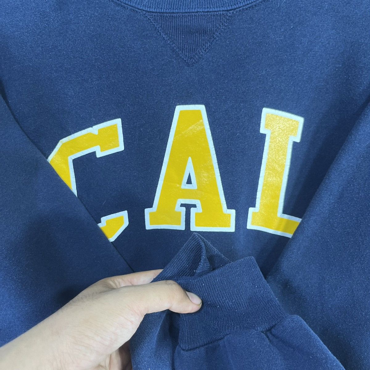 Russell Athletic × Vintage VINTAGE 90s RUSSELL ATHLETIC UNIVERSITY CALIFORNIA SWEATER Size US M / EU 48-50 / 2 - 8 Thumbnail
