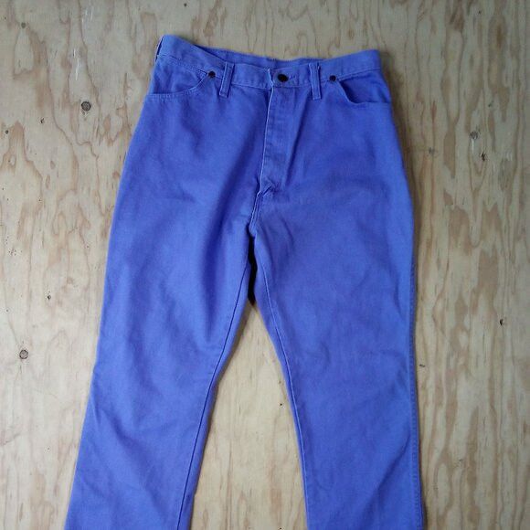 Vintage × Wrangler Vintage Wrangler High Rise Denim Jeans Lavender Purple Size 30" / US 8 / IT 44 - 2 Thumbnail