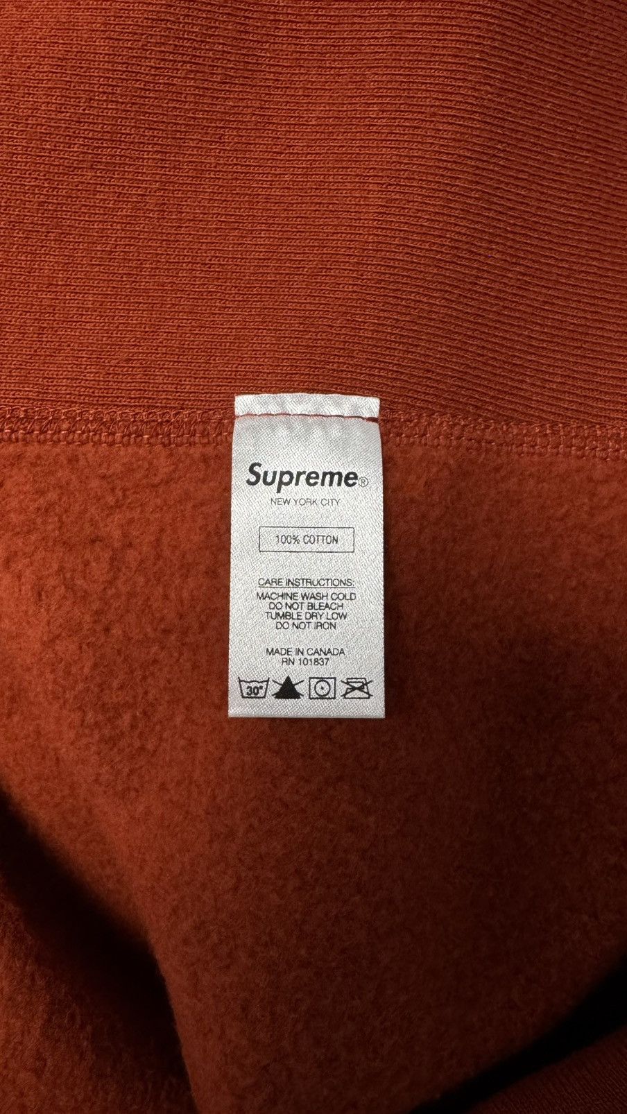 Supreme Supreme Box Logo Rust Xlarge Size US XL / EU 56 / 4 - 5 Thumbnail