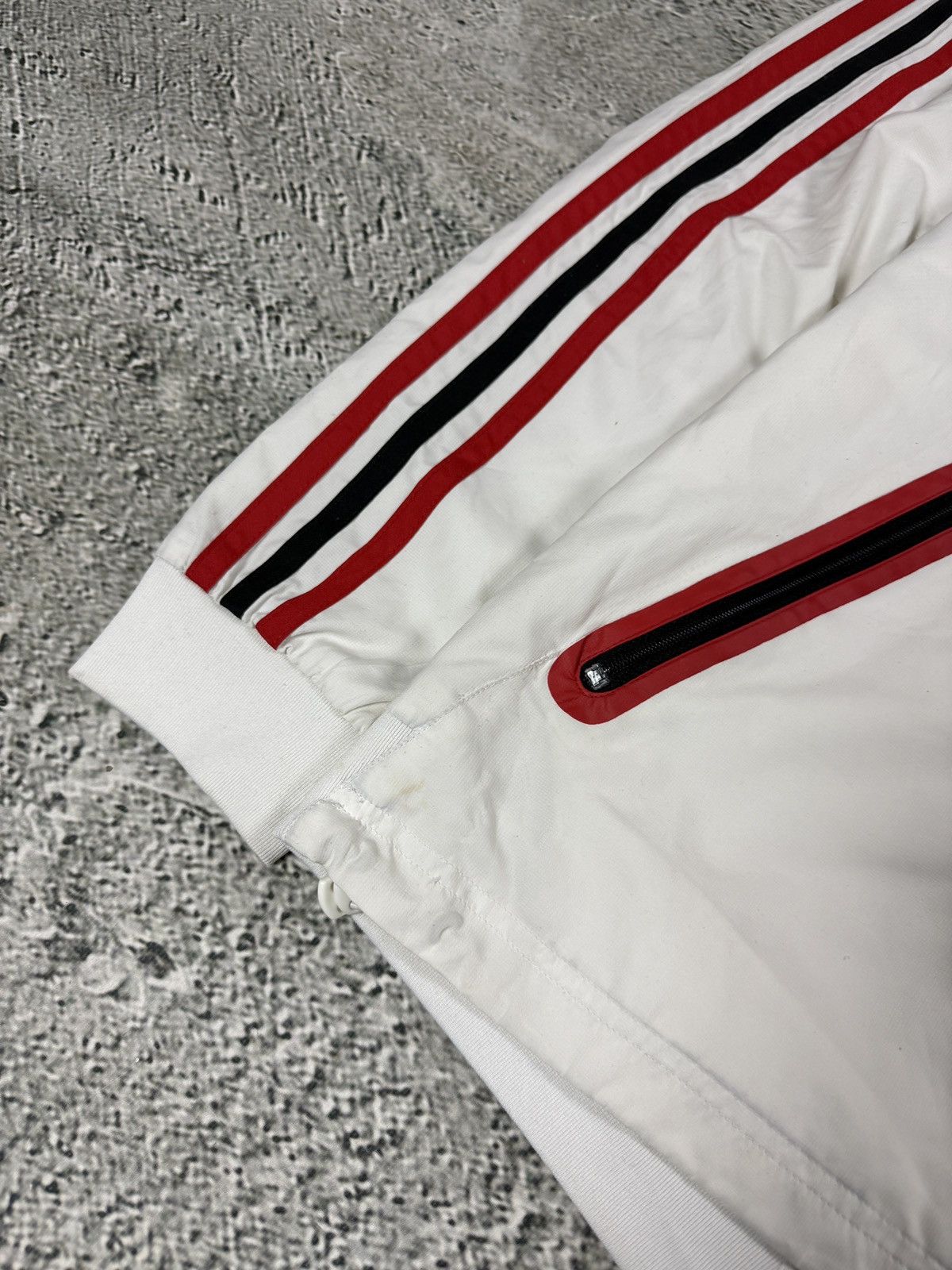 AC Milan Adidas tracksuit white Champions League