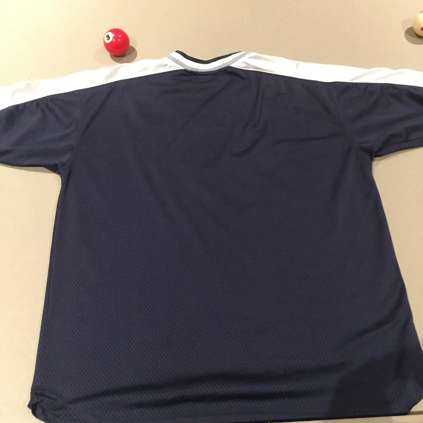 Fila Vintage Fila Men's Navy Blue Athletic Jersey Size ONE SIZE - 4 Thumbnail