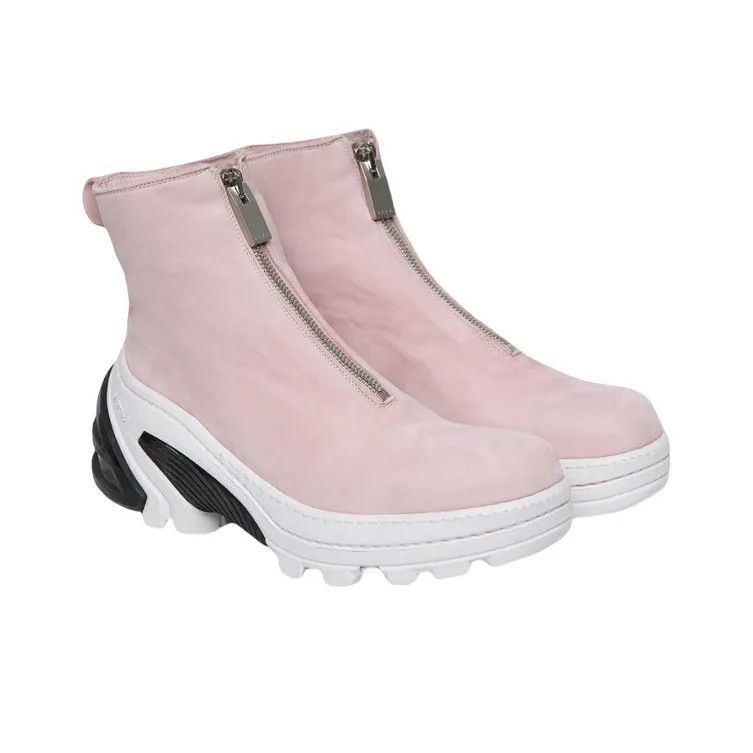 1017 ALYX 9SM × Guidi o1mle1224 Zipper Boots in Pink Size US 8 / IT 38 - 3 Thumbnail